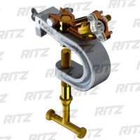 RC600-0085 - Grampo de aterramento estrutura metálica parafuso T – JN Representação